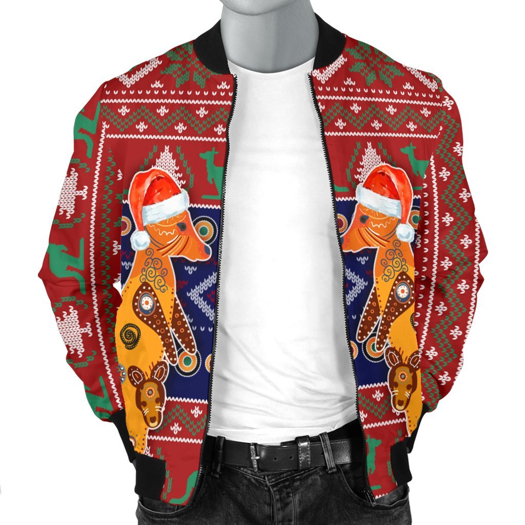 christmas-mens-bomber-jacket-mother-kangaroo-in-christmas