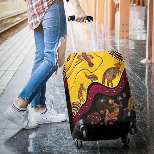 aboriginal-luggage-covers-indigenous-animals-life-art