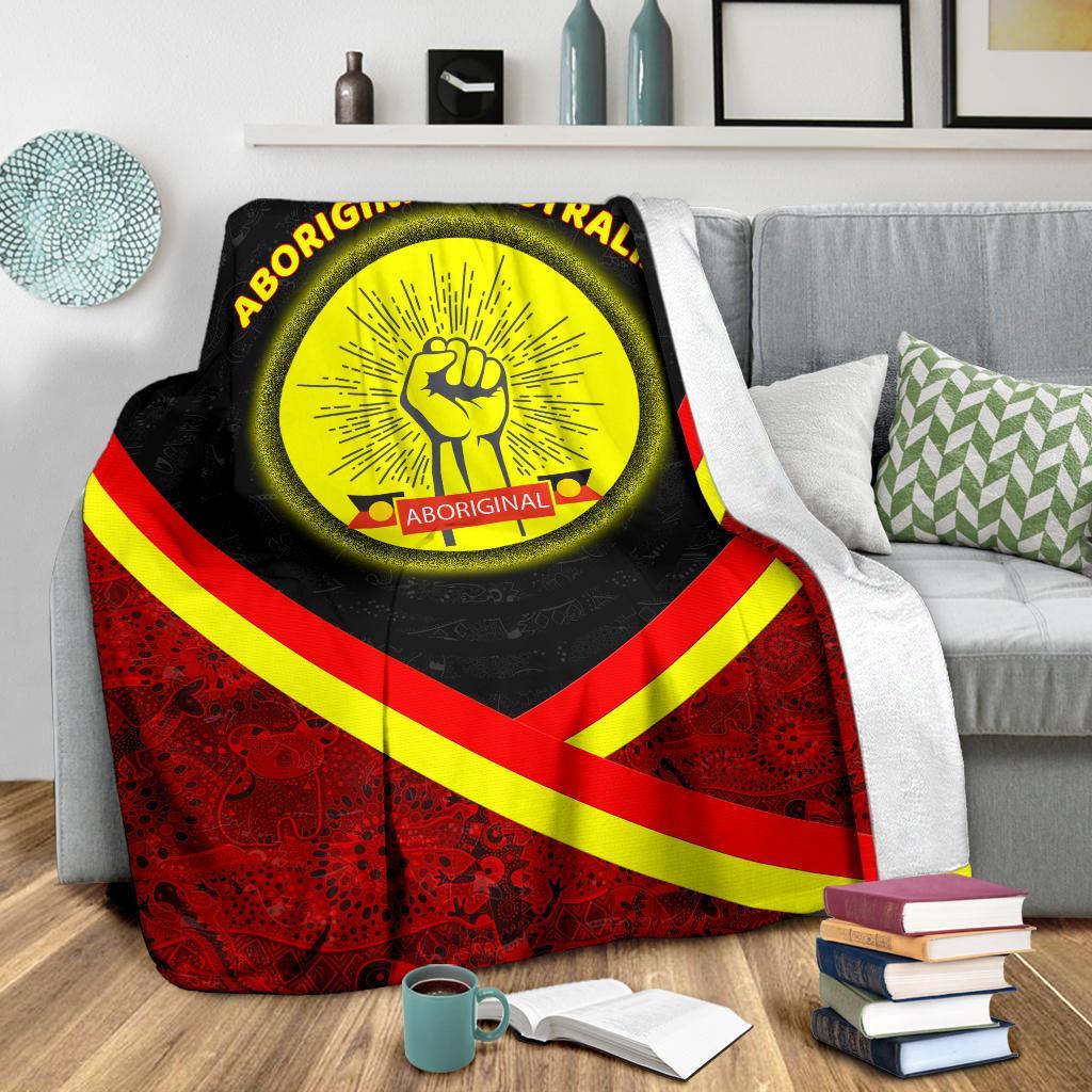 blankets-aboriginal-flag-and-animals-pattern