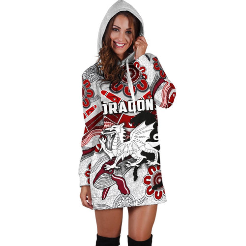 dragons-women-hoodie-dress-st-george-indigenous-white