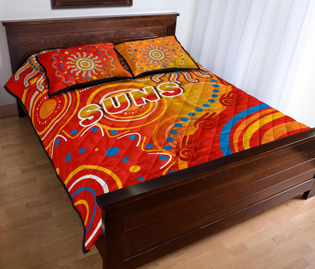 suns-quilt-bed-set-sun-indigenous-gold-coast