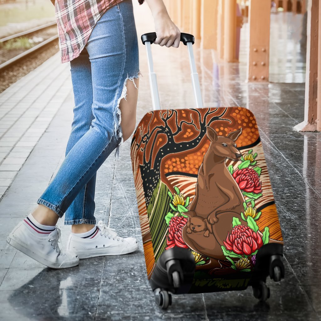 aboriginal-luggage-covers-kangaroo-with-indigenous-tree