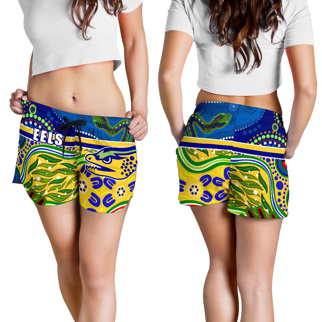 Eels Naidoc Special Women Shorts - Vibe Hoodie