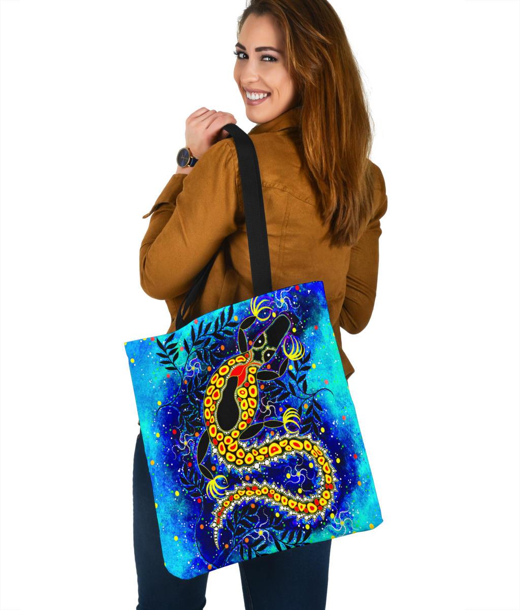 aboriginal-tote-bags-indigenous-crocodile
