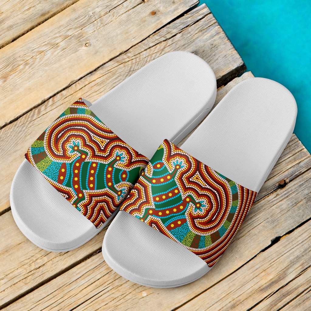 slide-sandals-aboriginal-dot-painting-bag-lizard-patterns-ver-01