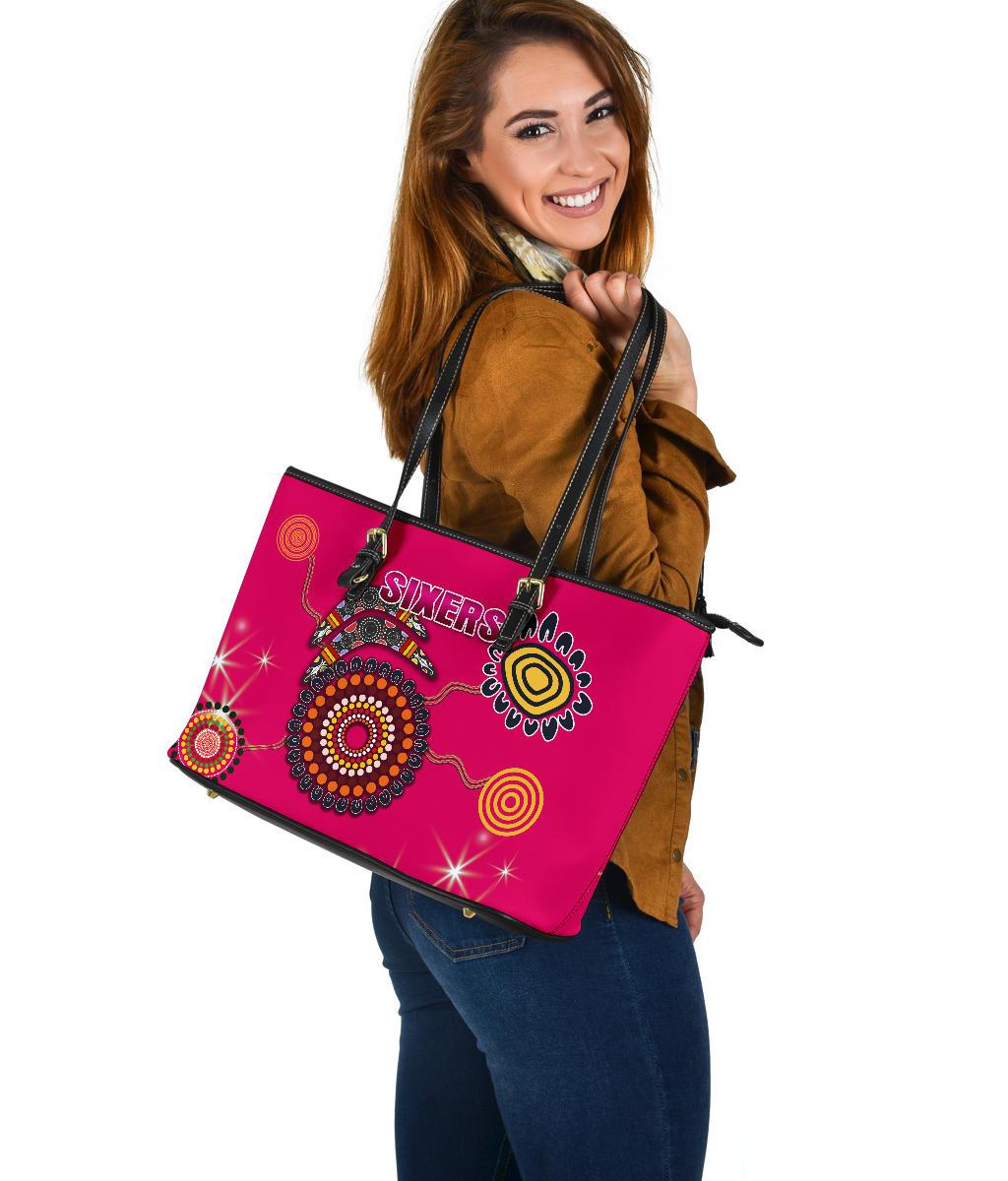 sydney-large-leather-tote-sixers-indigenous-magenta