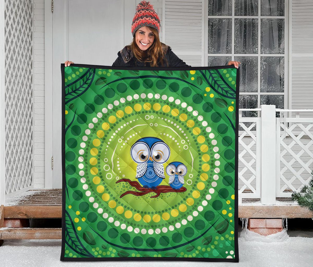 aboriginal-premium-quilt-indigenous-owl