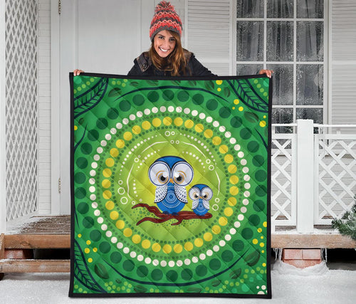aboriginal-premium-quilt-indigenous-owl