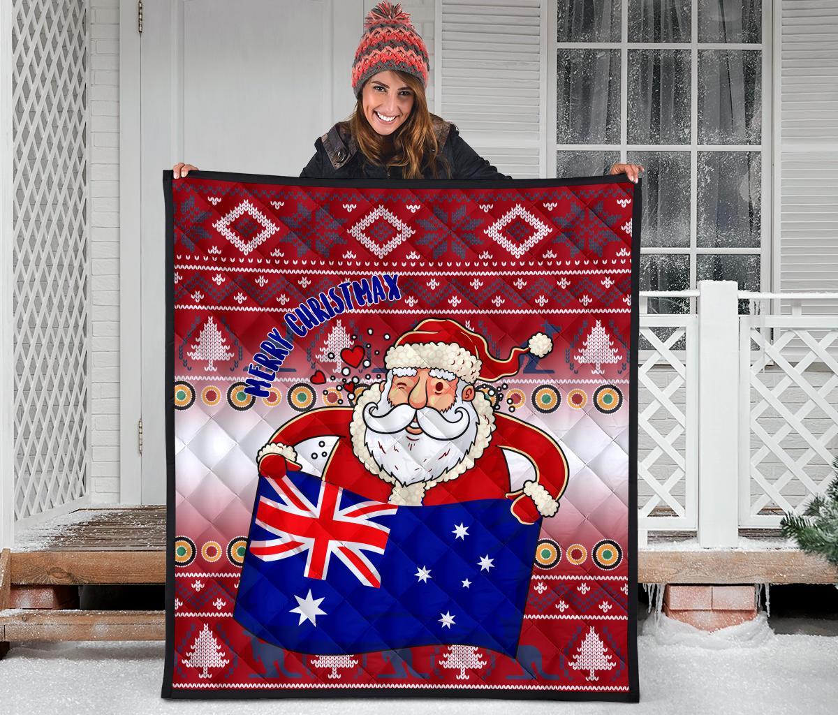 christmas-premium-quilt-australia-santa-claus-hold-the-flag-red