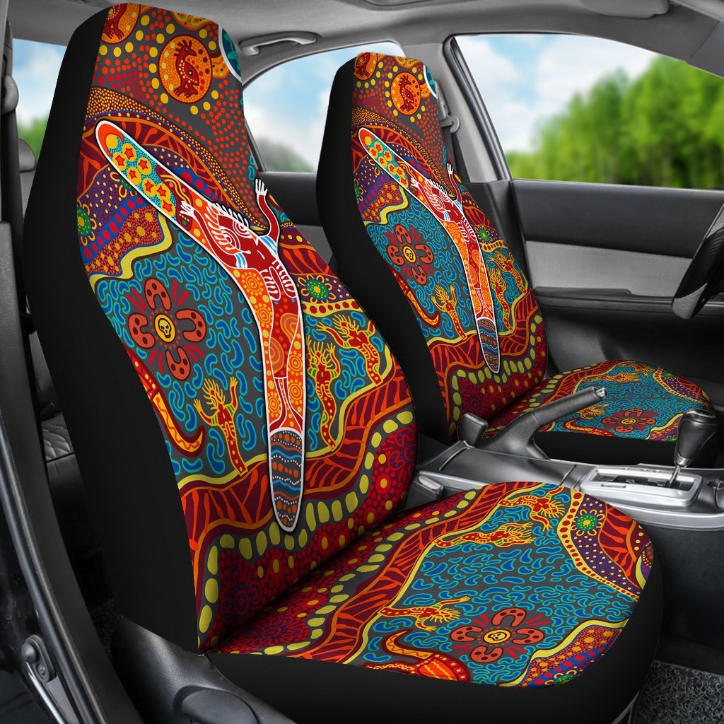 aboriginal-car-seat-covers-indigenous-boomerang