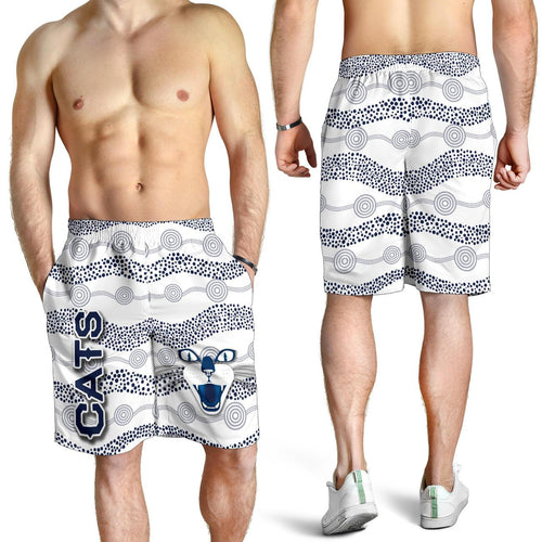 geelong-men-shorts-cats-indigenous-white