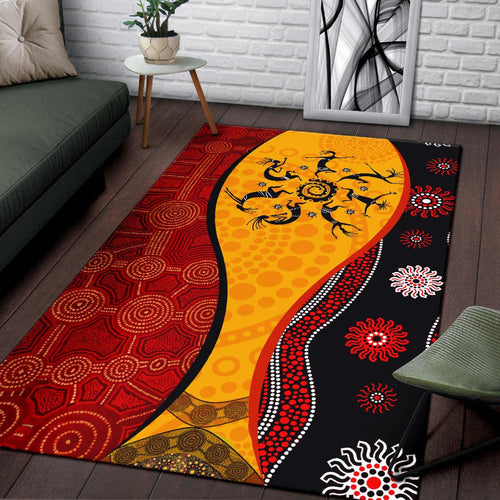 aboriginal-rugs-koori-dot-acrylic-paint-dreamtime-dance