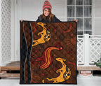 aboriginal-premium-quilt-indigenous-kangaroo-and-emu-brown-color