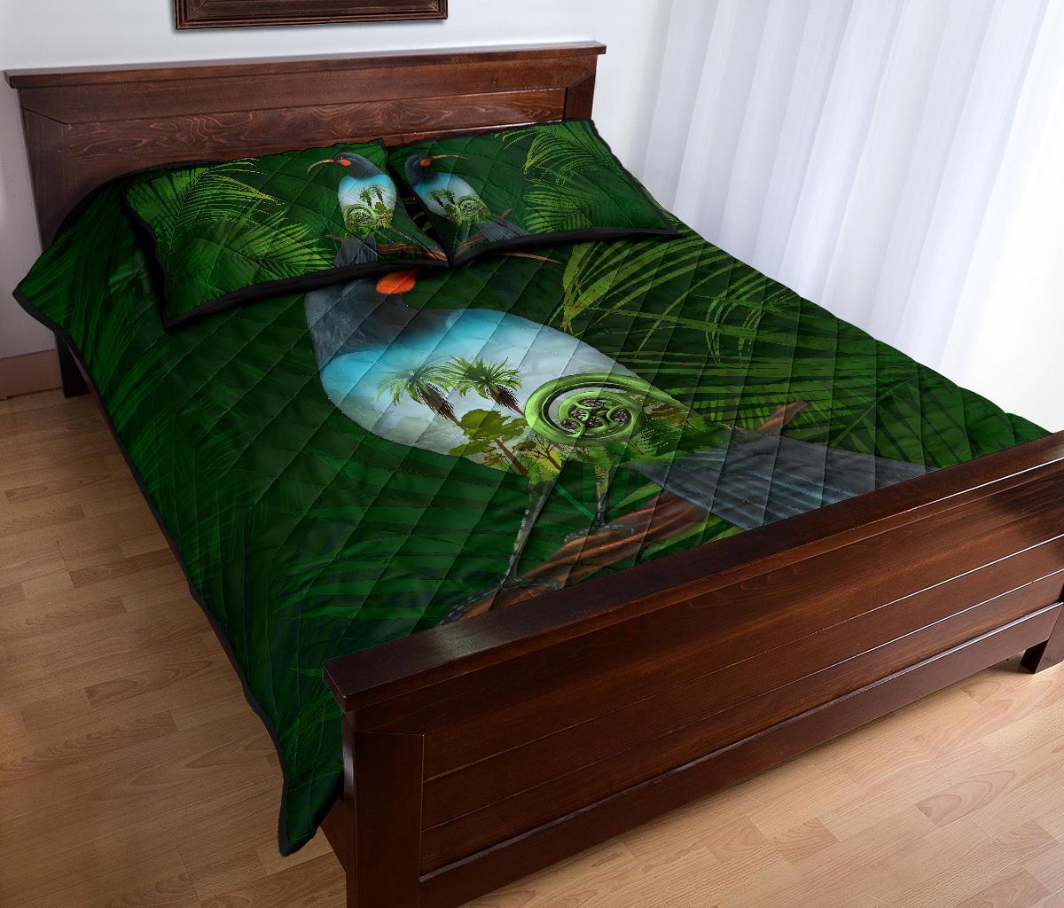 huia-new-zealand-quilt-bed-set