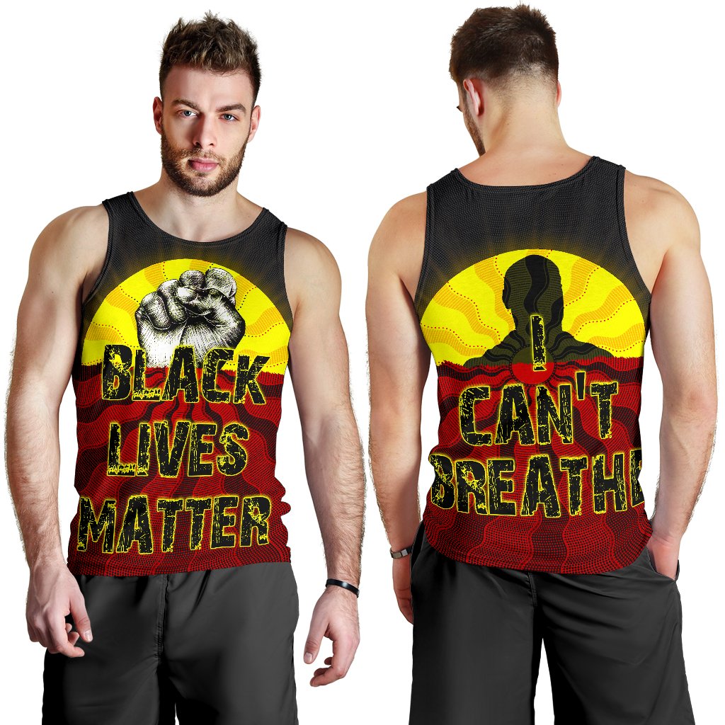 mens-tank-top-aboriginal-black-lives-matter-sun-dot-painting