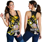 Richmond Premier Women Racerback Tank Tigers Dotted - Vibe Hoodie