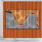 aboriginal-shower-curtain-indigenous-snake