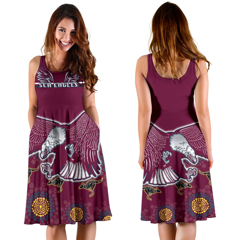 Sea Eagles Women's Dress Special Indigenous - Vibe Hoodie