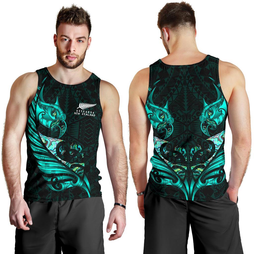 new-zealand-men-tank-top-manaia-paua-fern-wing-turquoise