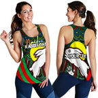 (Custom Personalised) Rabbitohs Naidoc Week Women's Racerback Tank Indigenous Version Special - Vibe Hoodie