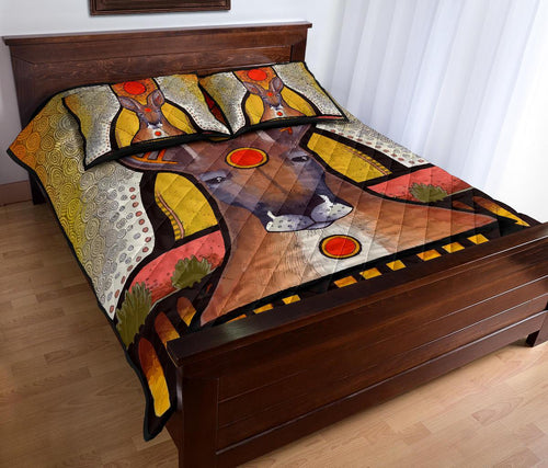 aboriginal-quilt-cover-set-kangaroo-painting-uluru-patterns