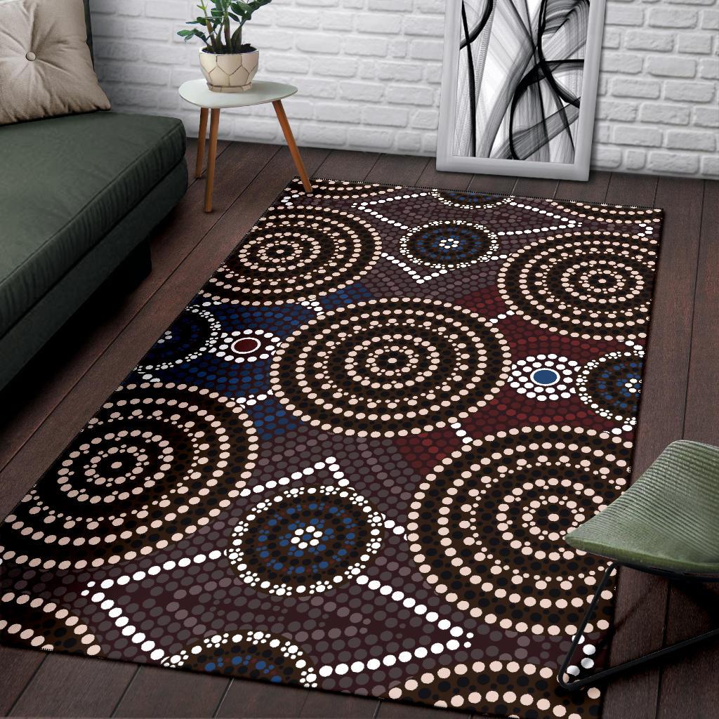 area-rug-aboriginal-dot-painting-rug-ver08