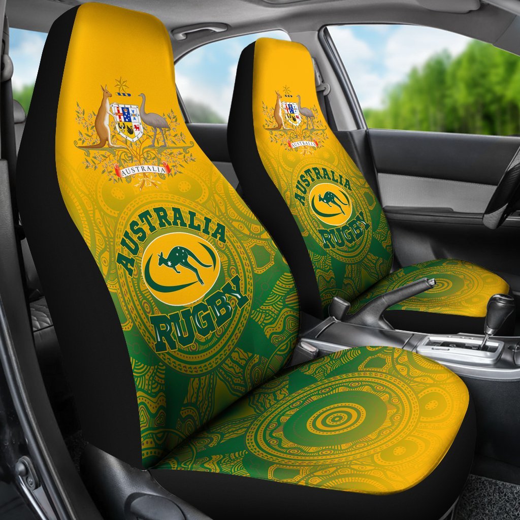 aboriginal-car-seat-covers-australia-rugby-and-coat-of-arms