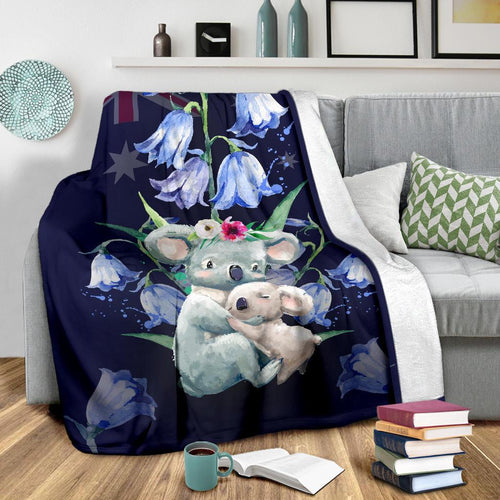 premium-blanket-koala-blanket-royal-bluebell-flower