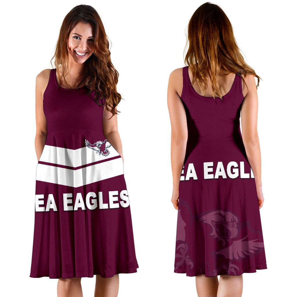 Warringah Women's Dress Sea Eagles Original - Vibe Hoodie