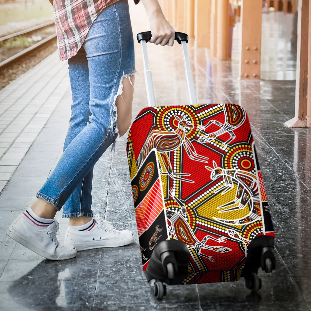 aboriginal-luggage-covers-kangaroo-dot-painting-patterns