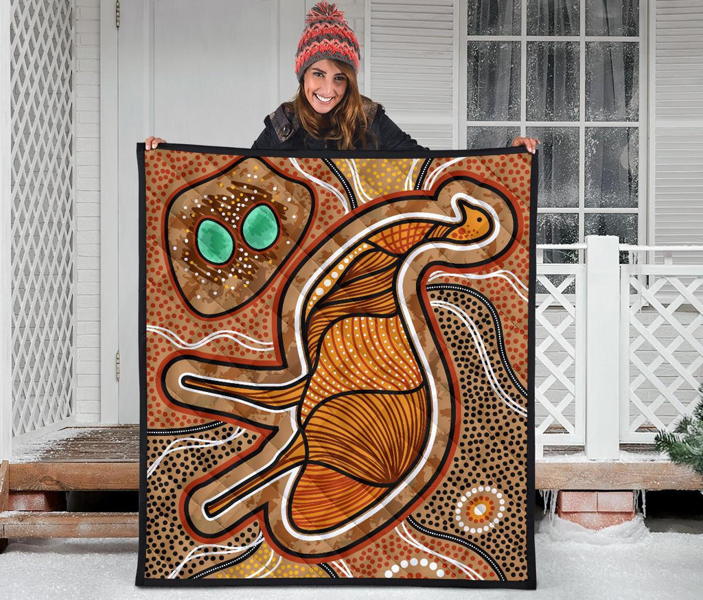 aboriginal-premium-quilt-indigenous-emu-vintage-stye