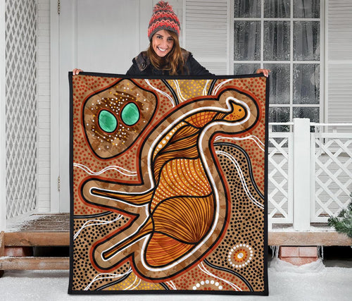 aboriginal-premium-quilt-indigenous-emu-vintage-stye