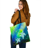 aboriginal-tote-bags-indigenous-turtle-ocean-dot-painting-art
