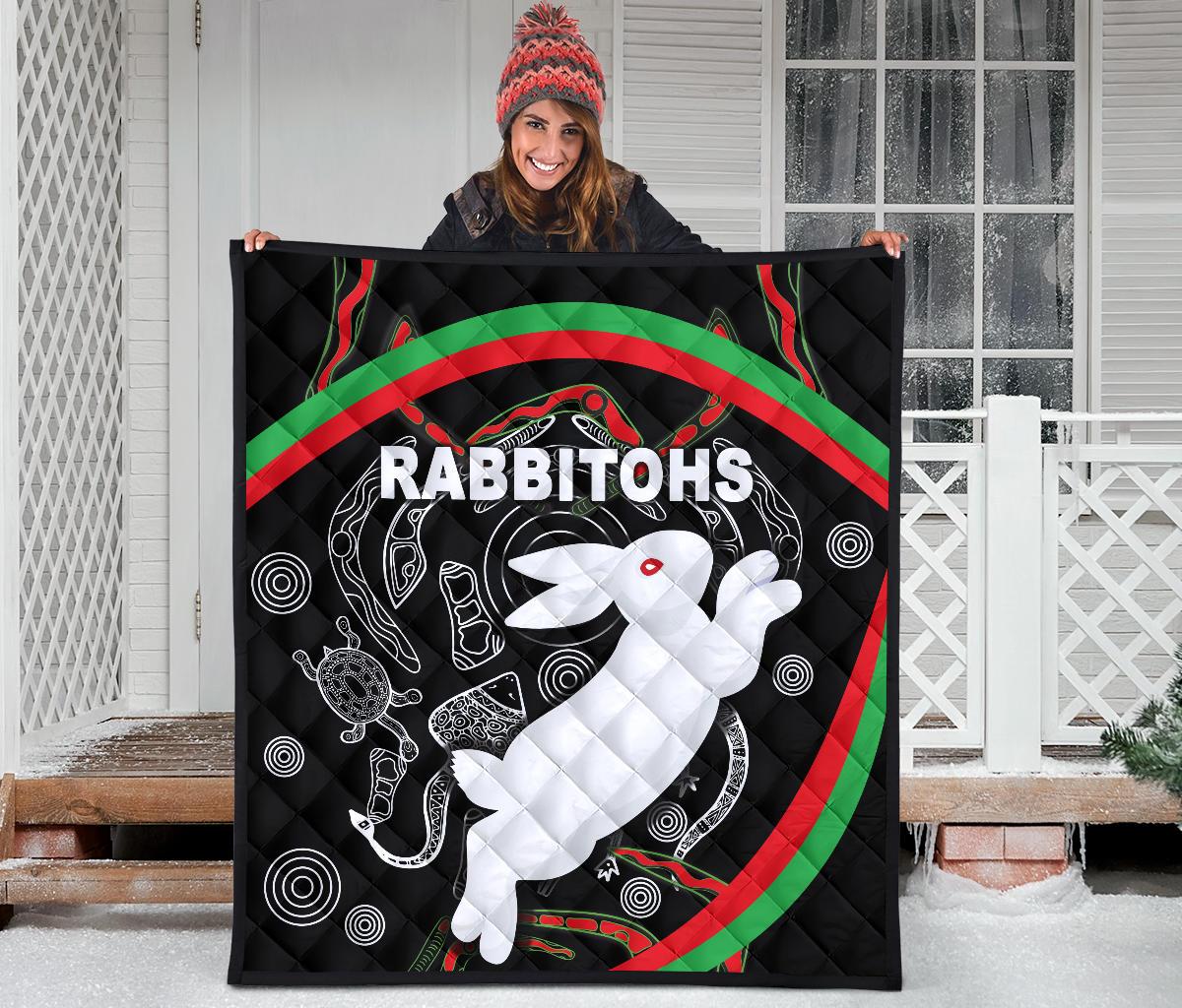 rabbitohs-premium-quilt-indigenous-mystery-vibes