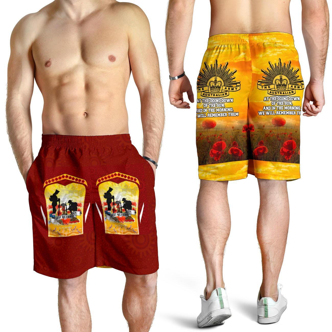 anzac-all-over-print-mens-shorts-lest-we-forget-aboriginal-version