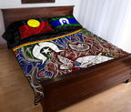 personalised-quilt-bed-set-aboriginal-dot-in-naidoc-week-style