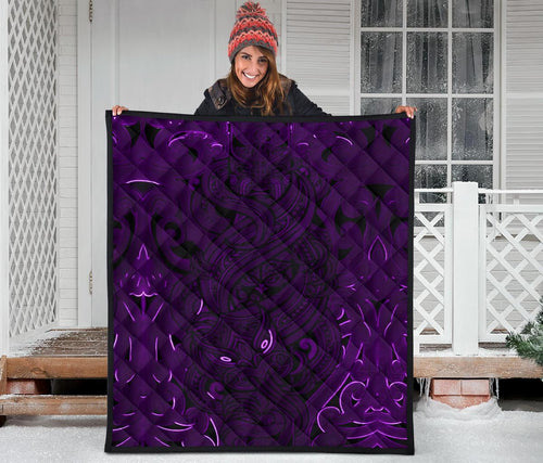 new-zealand-premium-quilt-maori-gods-tumatauenga-god-of-war-purple