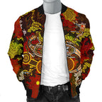 aboriginal-mens-bomber-jacket-kangaroo-and-lizard-dot-painting-art