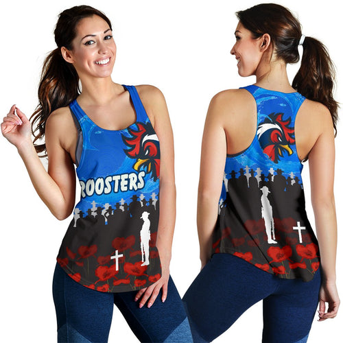 Sydney Roosters Women Racerback Tank Prairie Style - Vibe Hoodie