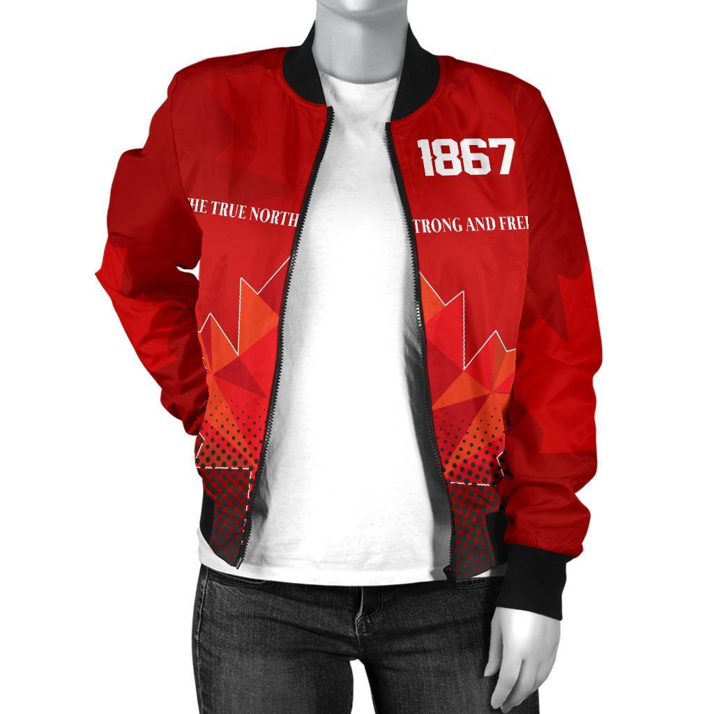 canada-day-since-1867-womens-bomber-jacket