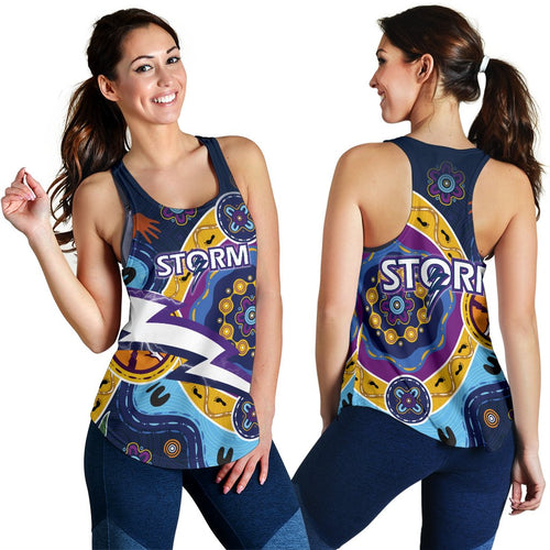 Storm Indigenous Women's Racerback Tank Melbourne - Vibe Hoodie