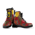 leather-boots-aboriginal-dot-painting-flags-crocodile