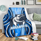 bulldogs-premium-blanket-indigenous-snappy