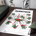 rabbitohs-indigenous-area-rug-animals-aboriginal