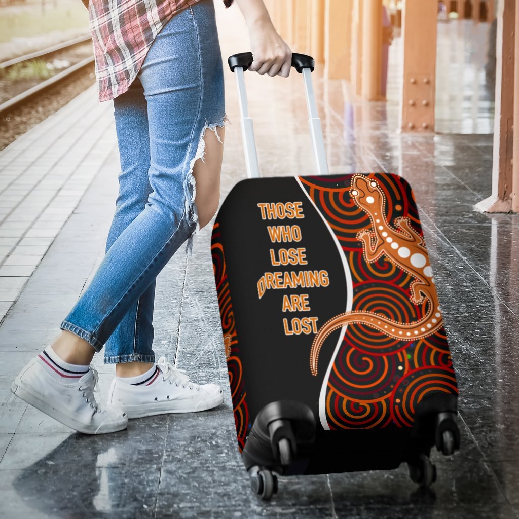 aboriginal-luggage-covers-indigenous-lizard-dreaming