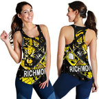 Richmond Women's Racerback Tank Tigers Dotted - Vibe Hoodie