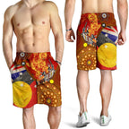 shorts-aboriginal-dot-painting-flags-crocodile