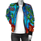 aboriginal-womens-bomber-jacket-aussie-indigenous-patterns-blue