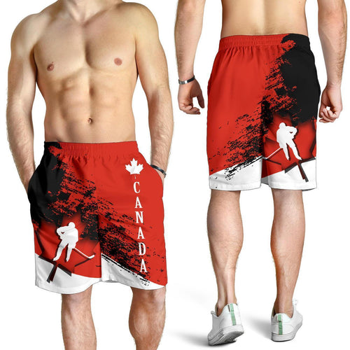 canada-shorts-maple-leaf-hockey