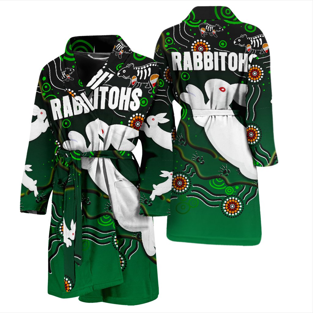 rabbitohs-mens-bath-robe-simple-indigenous